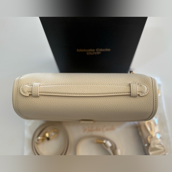 DUYP DRESS UP YOUR PURSE MELODIE CECILE BUTTERCREAM PARIS 15 HANDBAG NEW - Picture 6 of 13